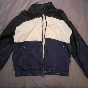 Men’s MacGregor Large Vintage Blue Wind Jacket with pockets